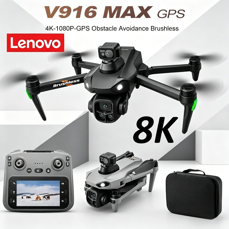Drone Ae Rc - 레노버 V916MAX 프로페셔널 8K 드론 HD