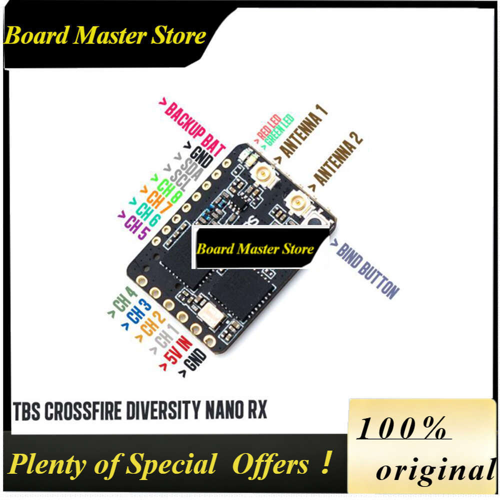 Crossfire Receiver Rx - BoMaSTBS 크로스파이어 다이버시티 나노 Rx 915/868Mhz