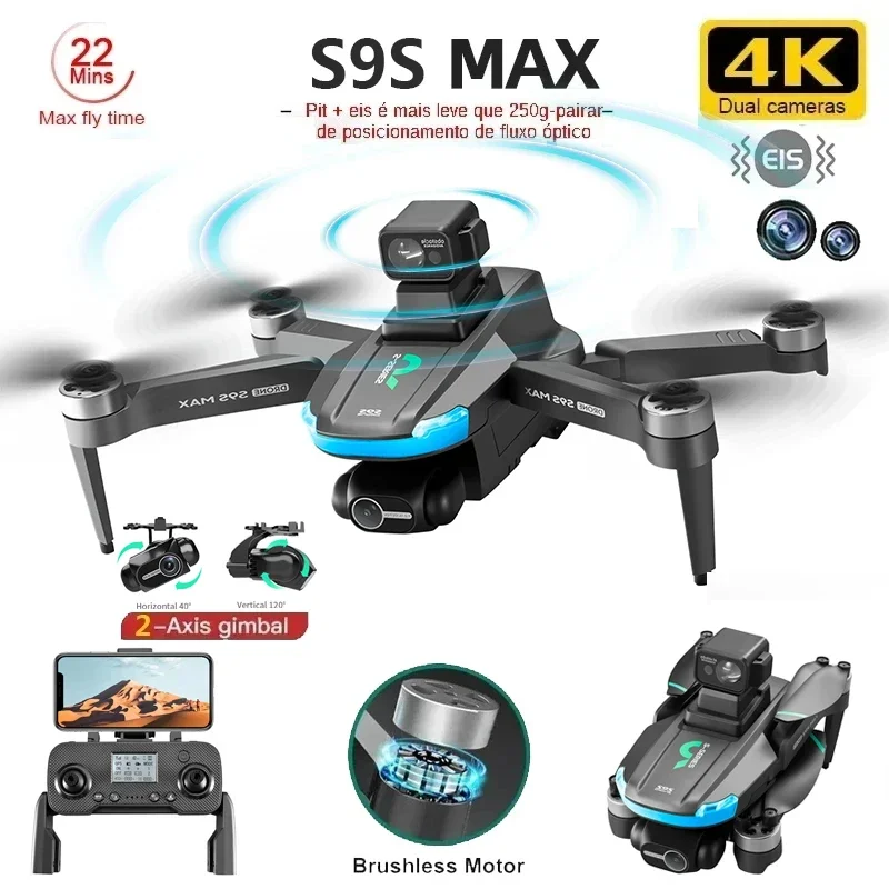 Nano Quad Fpv - 새로운 S9S MAX 미니 드론 4K