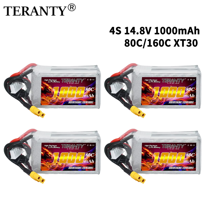 Nano Quad Fpv - TERANTY 4S 1000mAh 14.8V 80C/160C 리포