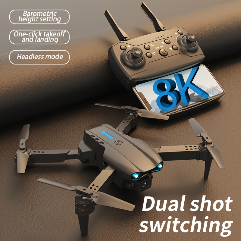 Drone Rc E99 - E99 접이식 RC 드론, 듀얼 8K