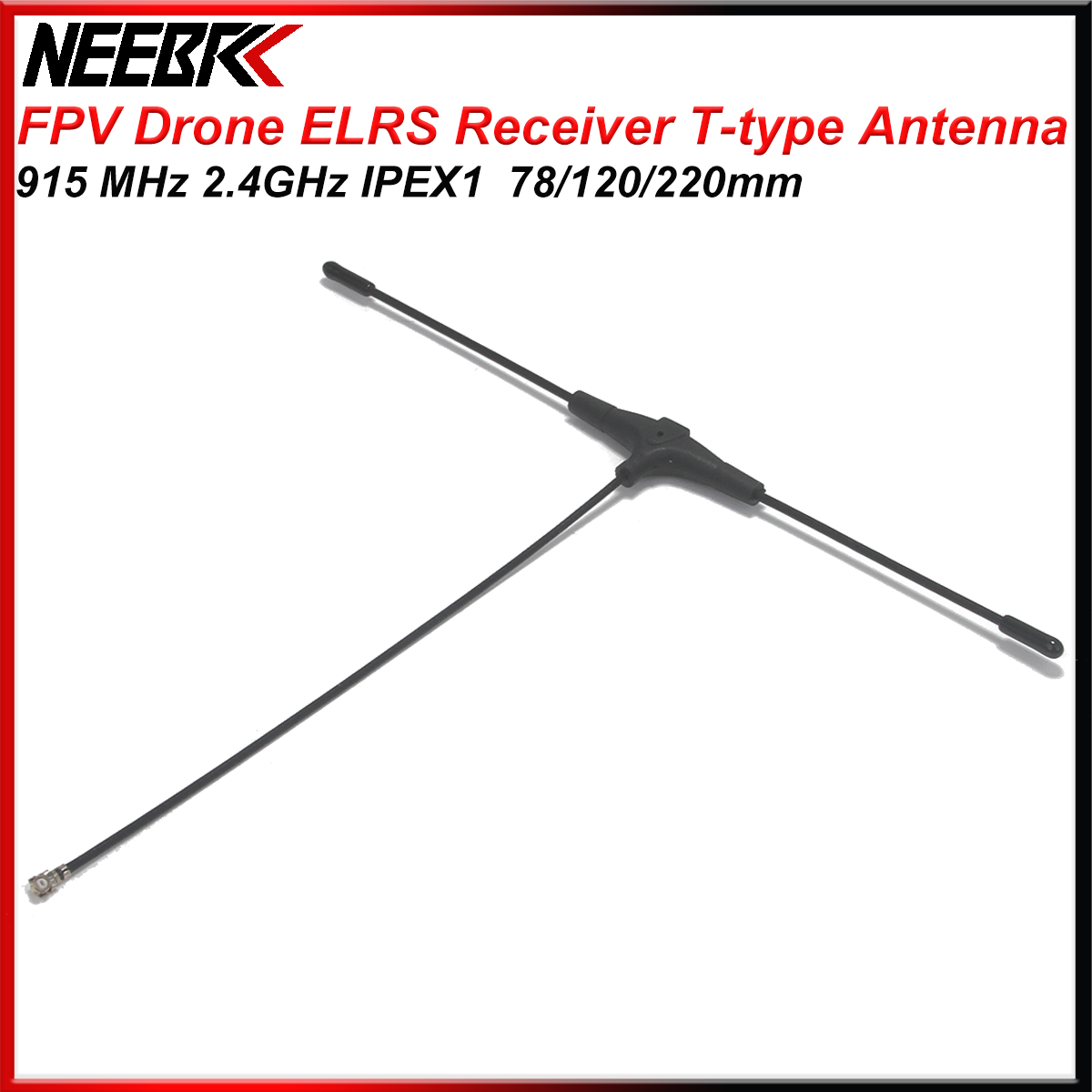 Crossfire Receiver Rx - FPV 드론 915MHz 2.4GHz T 형