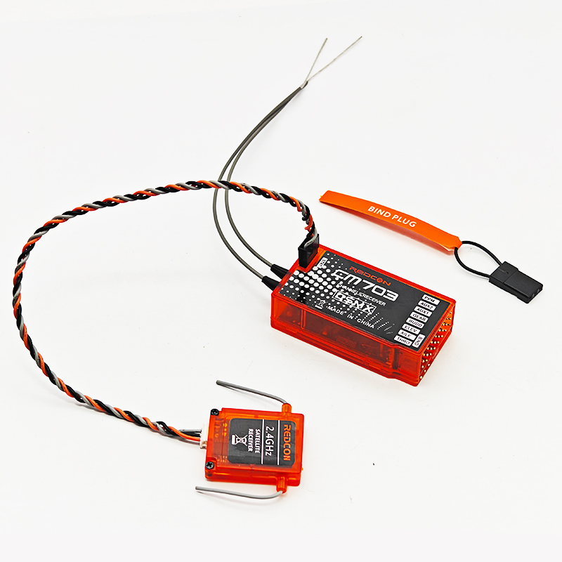 Receiver Rc Drone - CM703 7 채널 2.4Ghz RX 수신기(위성