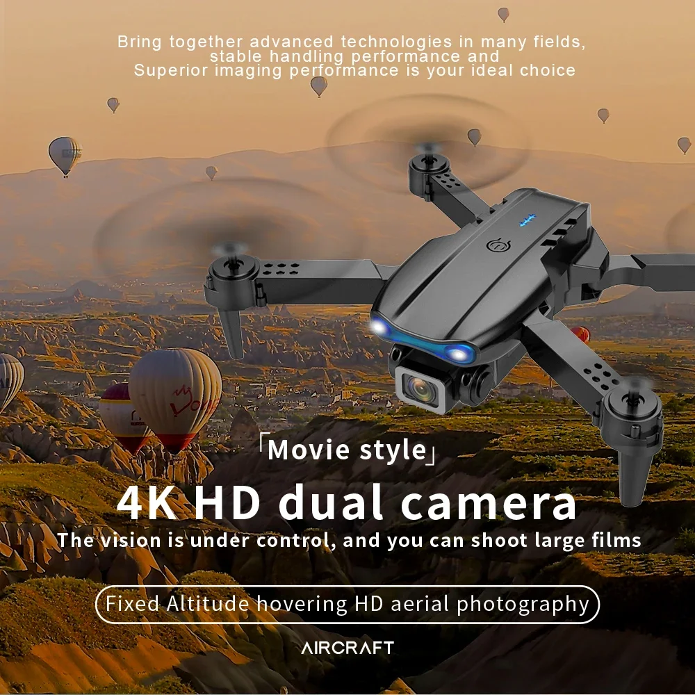Drone Rc E99 - 2026 GISAEV E99 K3 프로 미니