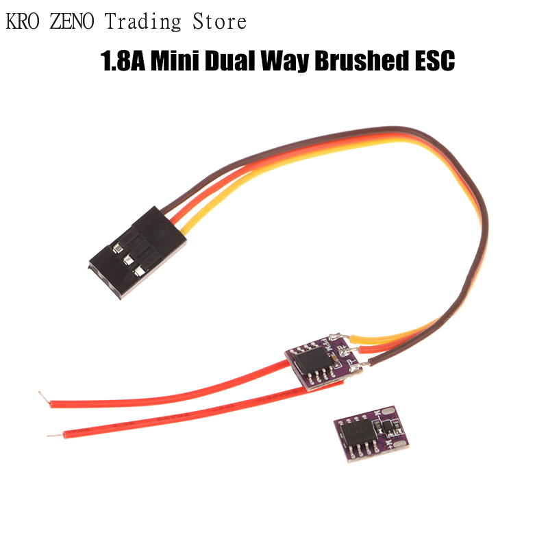 🔝 1S 1.8A 듀얼 웨이 브러시드 ESC 전자 속도 - Drone Motor Rc Car 리뷰 및 가격