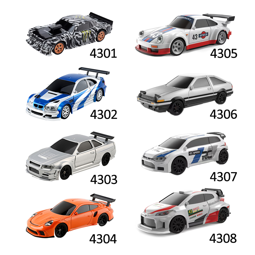 업그레이드 된 자이로 1/43 RC 표류 자동차 레이싱 - Rc Drift Car Kit 리뷰 및 가격