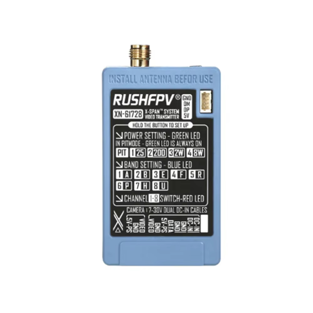 RUSHFPV 6.1‑7.2G 8W X61728 VTX - Drone Rc Controller 리뷰 및 가격
