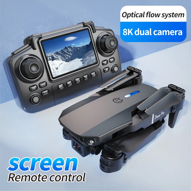 전문 E88 프로 드론 스크린 8K HD 카메라 WiF - Nano Quad Fpv 리뷰 및 가격