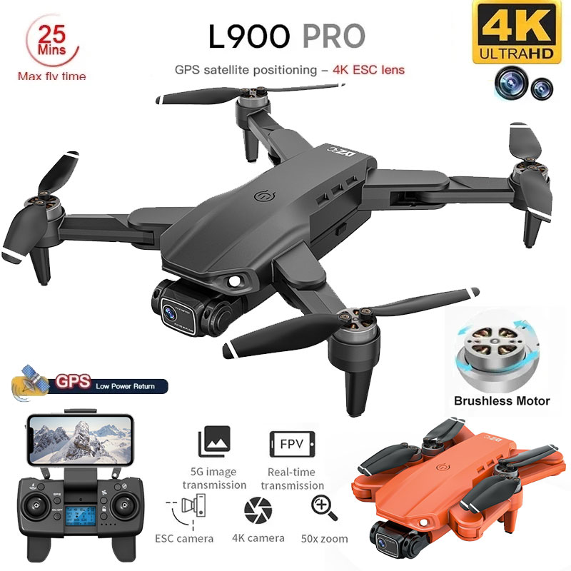 L900 Pro GPS 드론 4K 전문 HD 듀얼 카메 - Nano Quad Fpv 리뷰 및 가격