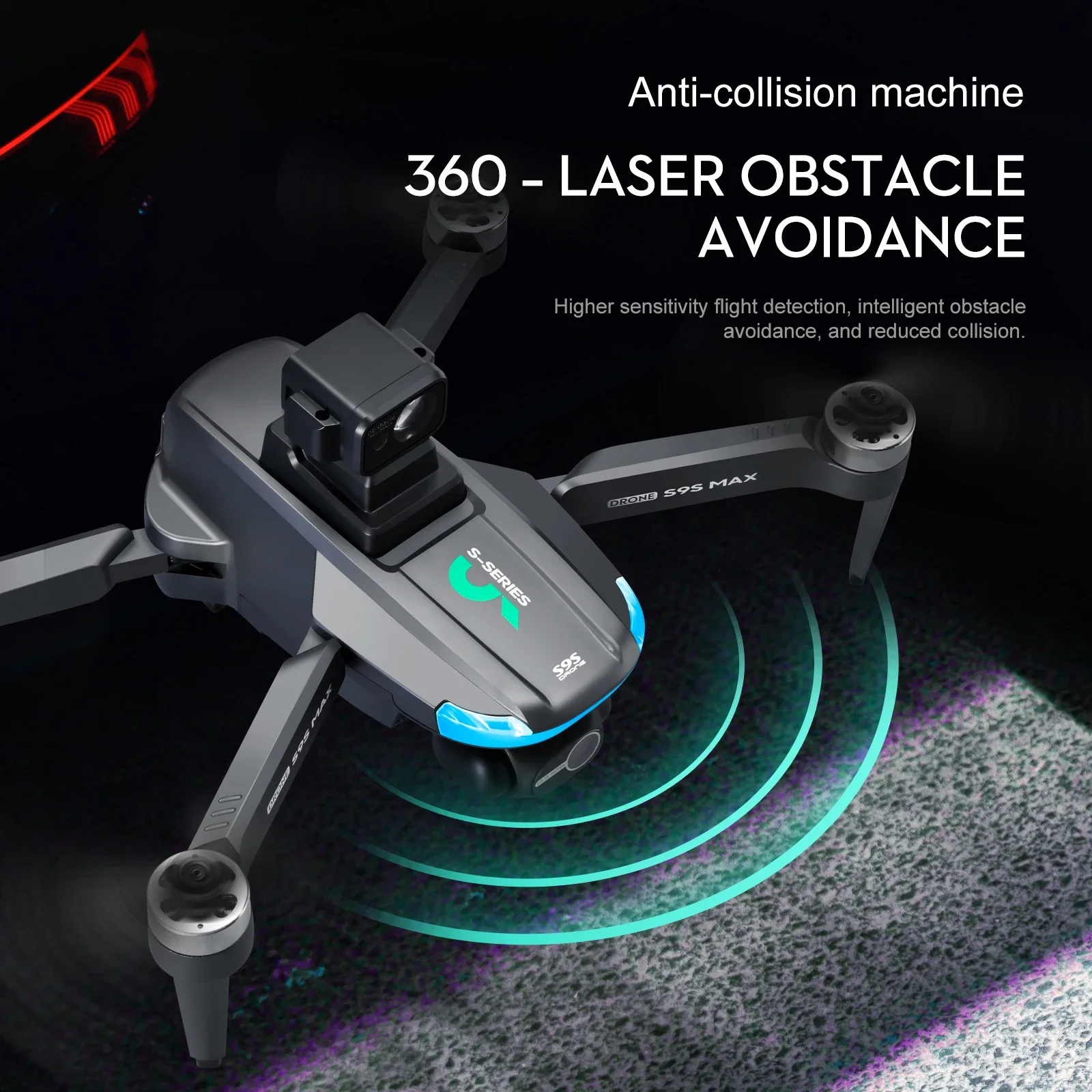 새로운 S9S MAX 미니 드론 4K 2축 PTZ HD - Nano Quad Fpv 리뷰 및 가격