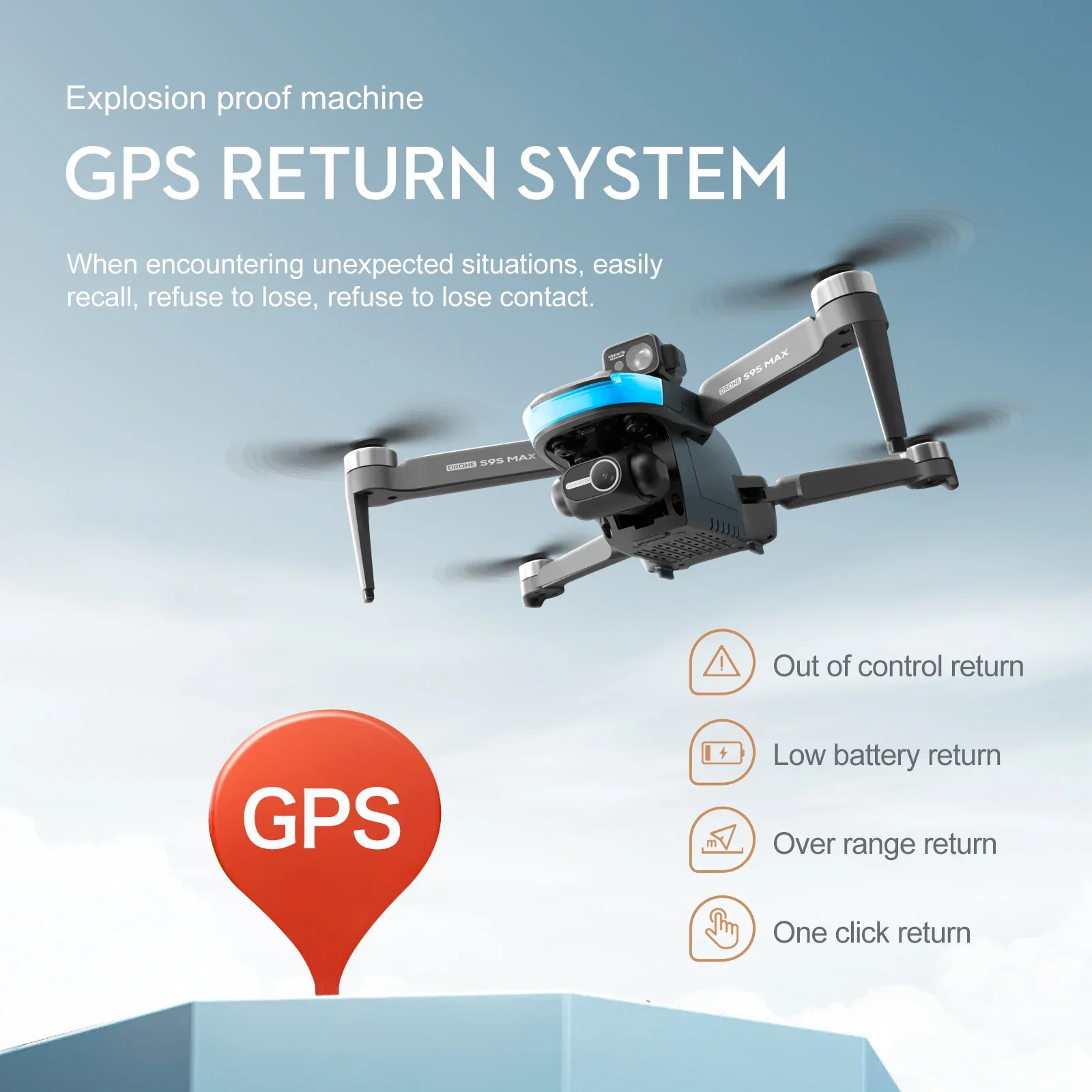 새로운 S9S MAX 미니 드론 4K 2축 PTZ HD - Nano Quad Fpv 리뷰 및 가격