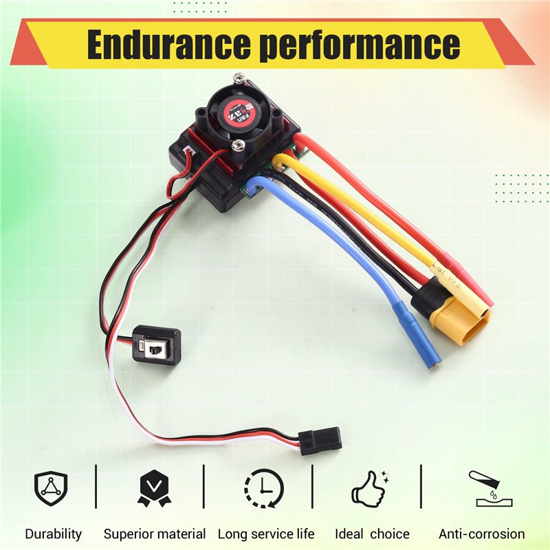 AINY-60A 브러시리스 ESC 속도 컨트롤러(XT6 - Rc Boat Brushless Motor 리뷰 및 가격