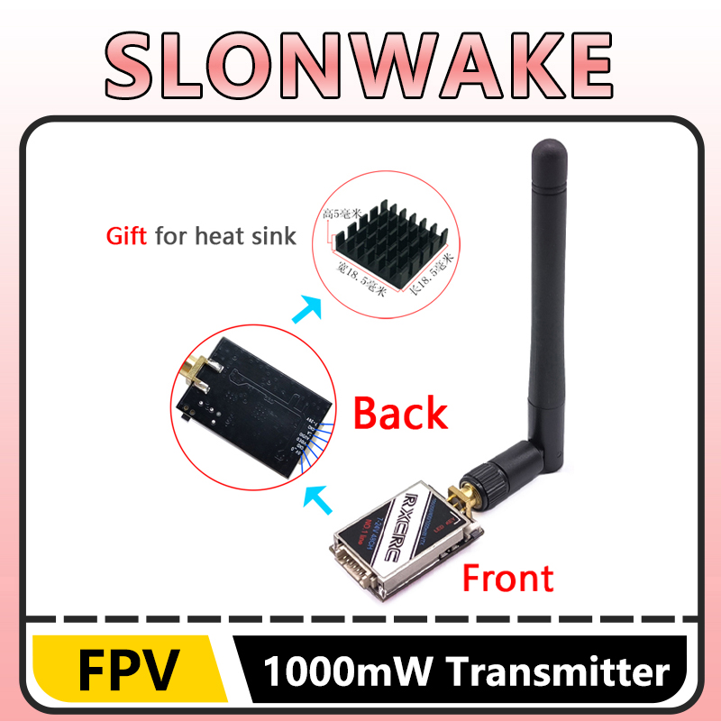 SLONWAKE 5.8G 48CH 1W VTX 100/ - Receiver Rc Drone 리뷰 및 가격