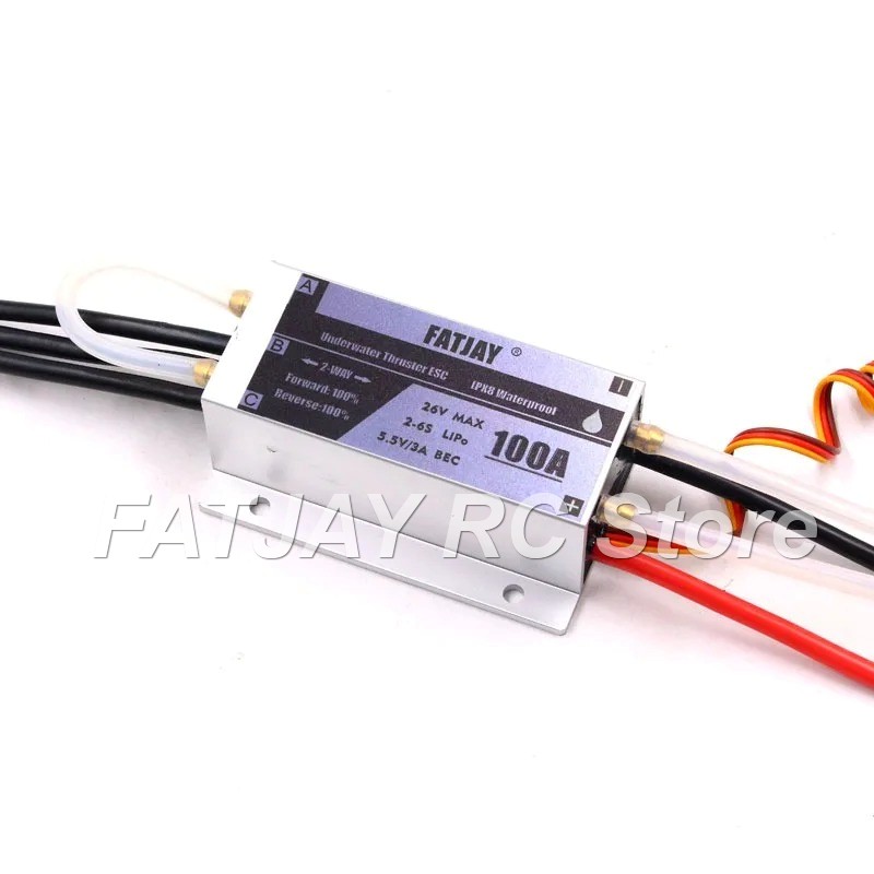 FATJAY 100A 브러시리스 전자 속도 조절기 6S - Rc Boat Brushless Motor 리뷰 및 가격
