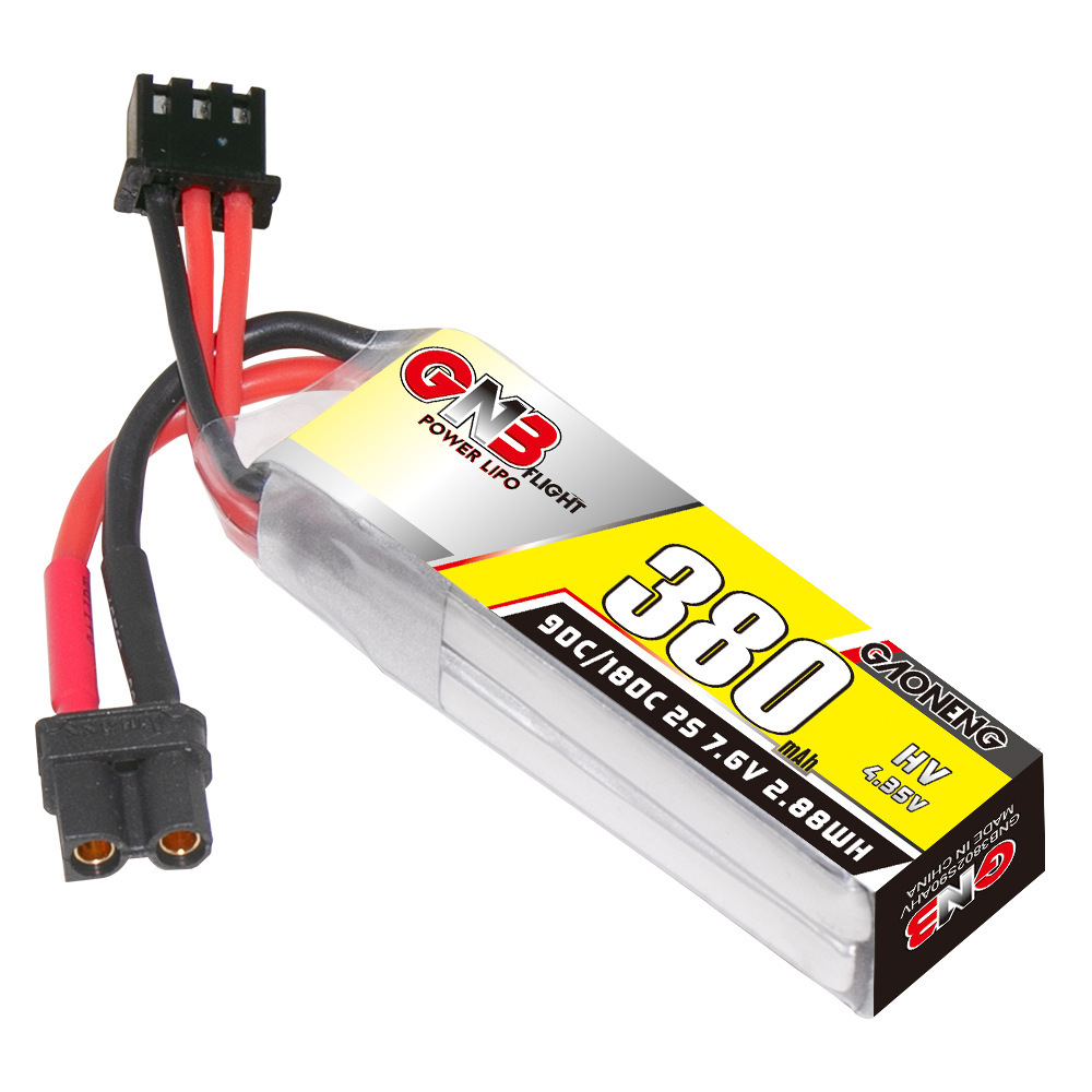 GNB 2S 7.6V 380mAh 90C/180C Li - Nano Quad Fpv 리뷰 및 가격