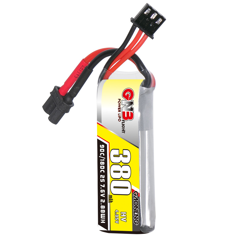 GNB 2S 7.6V 380mAh 90C/180C Li - Nano Quad Fpv 리뷰 및 가격
