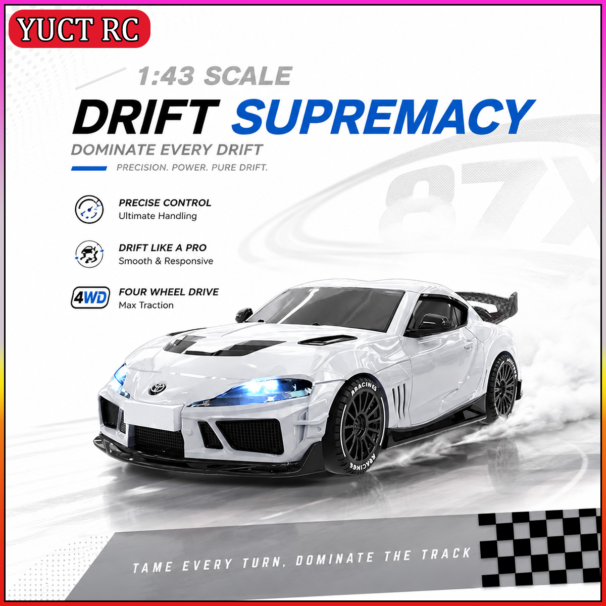 JXC SP4301 1087X 수프라 1/43 미니 R - Rc Drift Car Kit 리뷰 및 가격