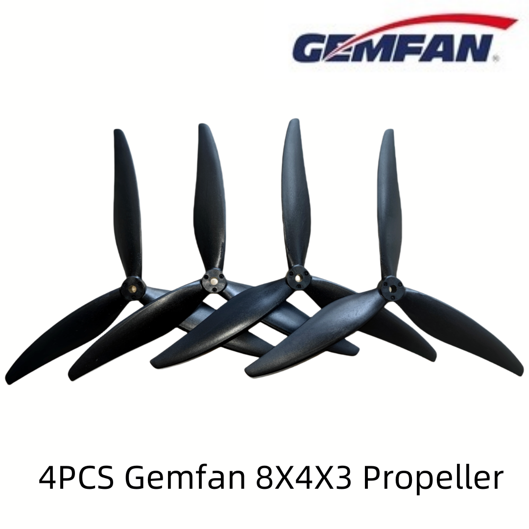 4PCS Gemfan 8040 8X4X3 3 블레이드  - Drone Rc Diy 리뷰 및 가격