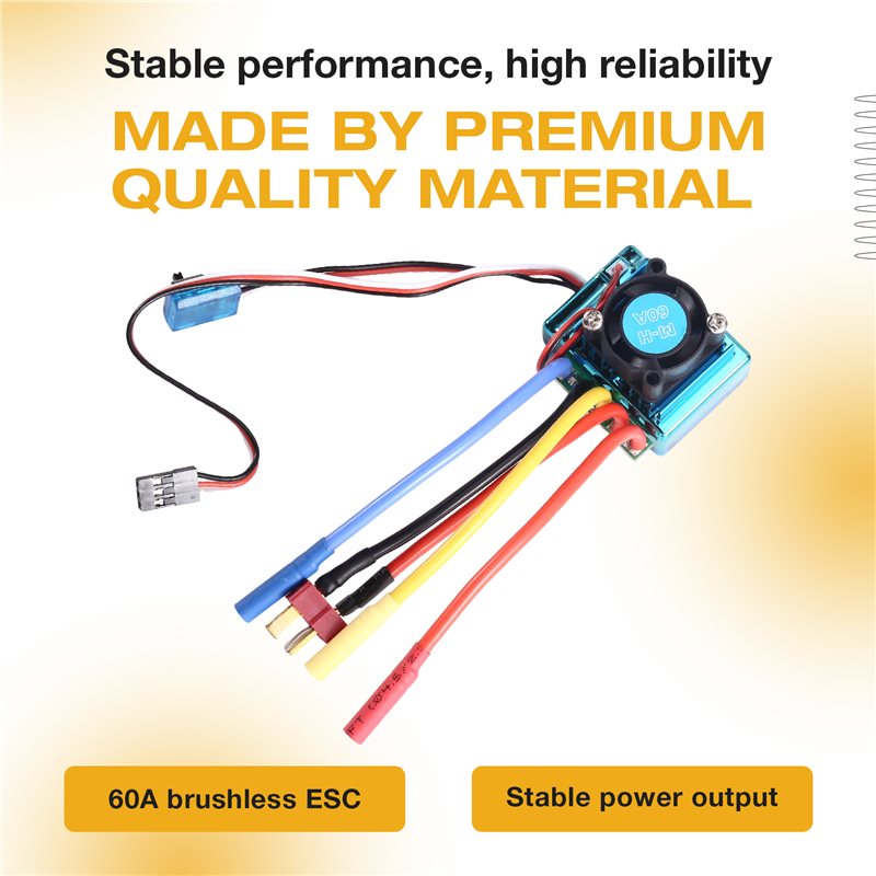 MACH-60A 브러시리스 ESC 속도 컨트롤러(T 플 - Rc Boat Brushless Motor 리뷰 및 가격