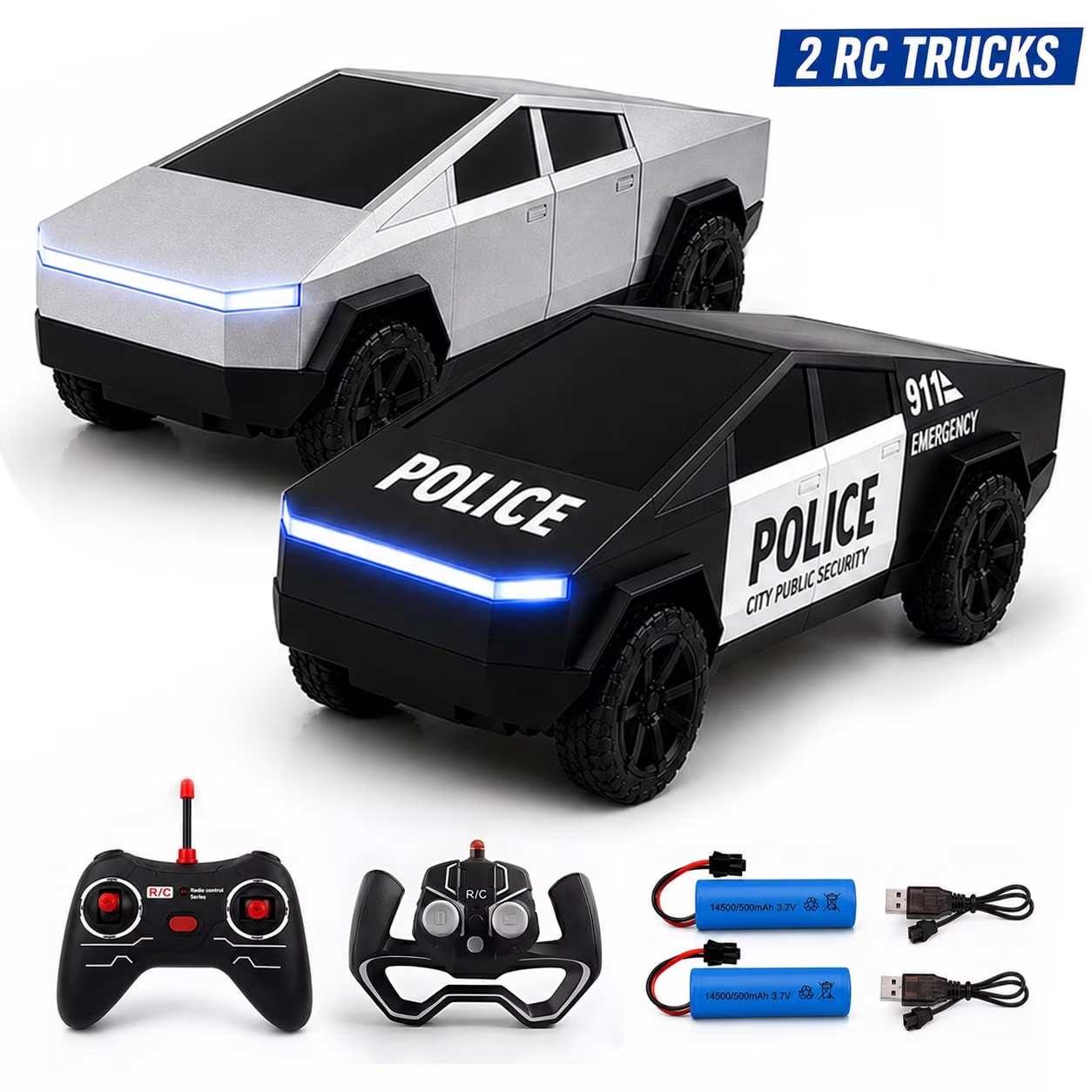 2개 세트 RC 사이버 트럭 장난감, 리모컨 자동차 세 - Rc Drift Car Kit 리뷰 및 가격