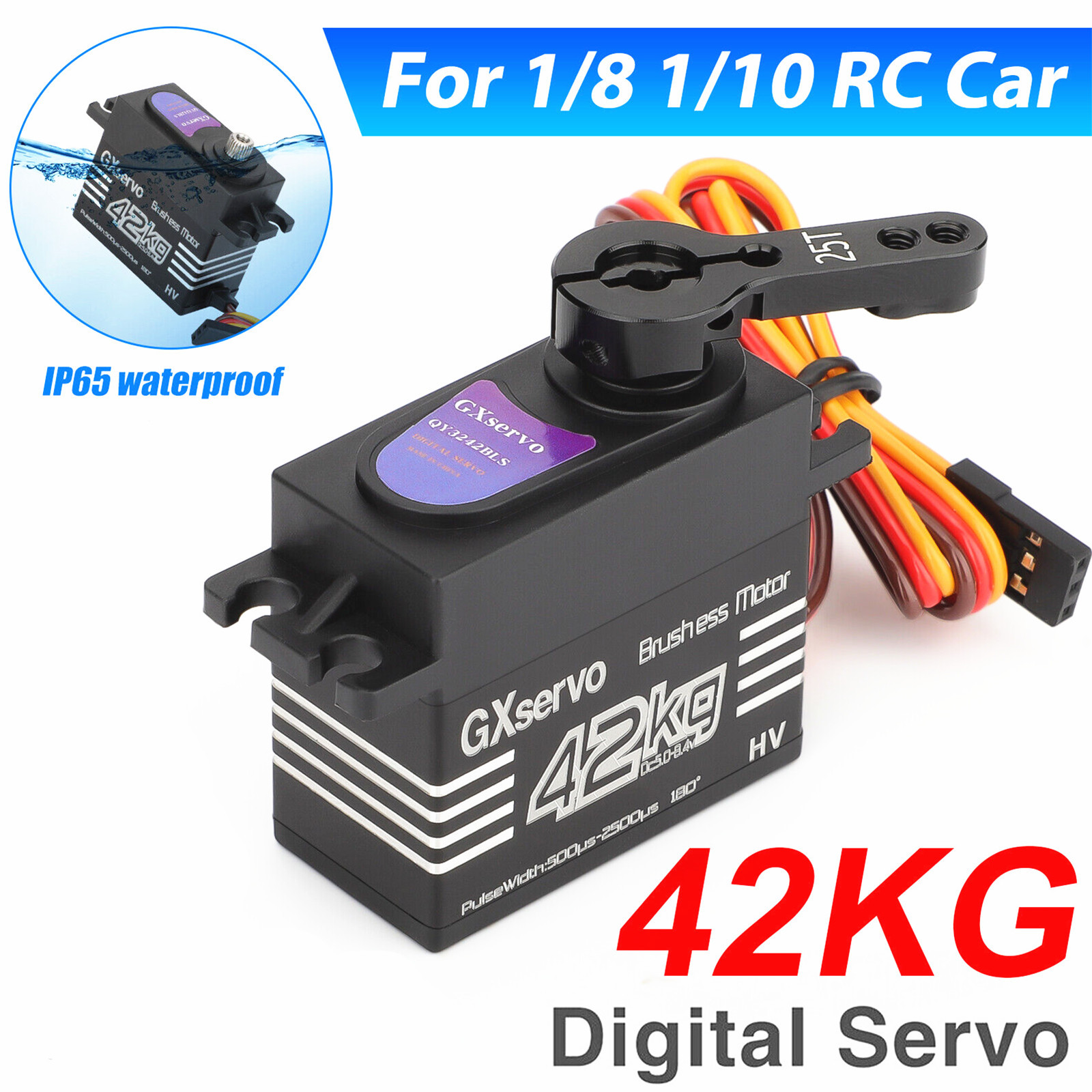 브러시리스 모터 180 °   메탈 기어 고토크 디지털 - Rc Boat Brushless Motor 리뷰 및 가격