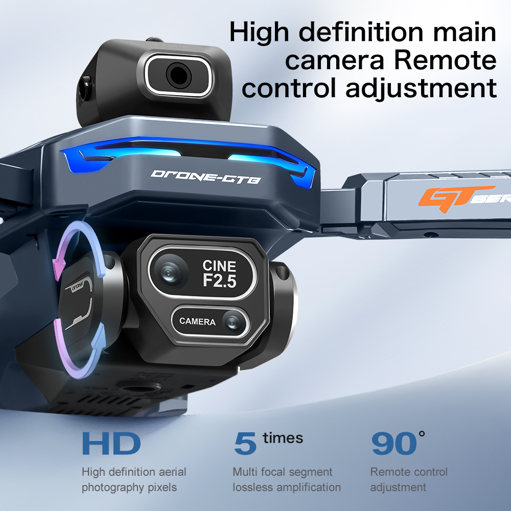 새로운 GT8 RC 드론, 1080P 광각 8K HD  - Drone Rc Price 리뷰 및 가격
